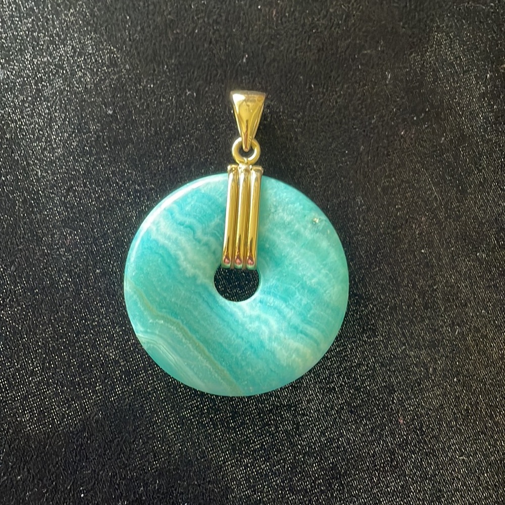 Amazonite Pendant - Picture 2 of 2